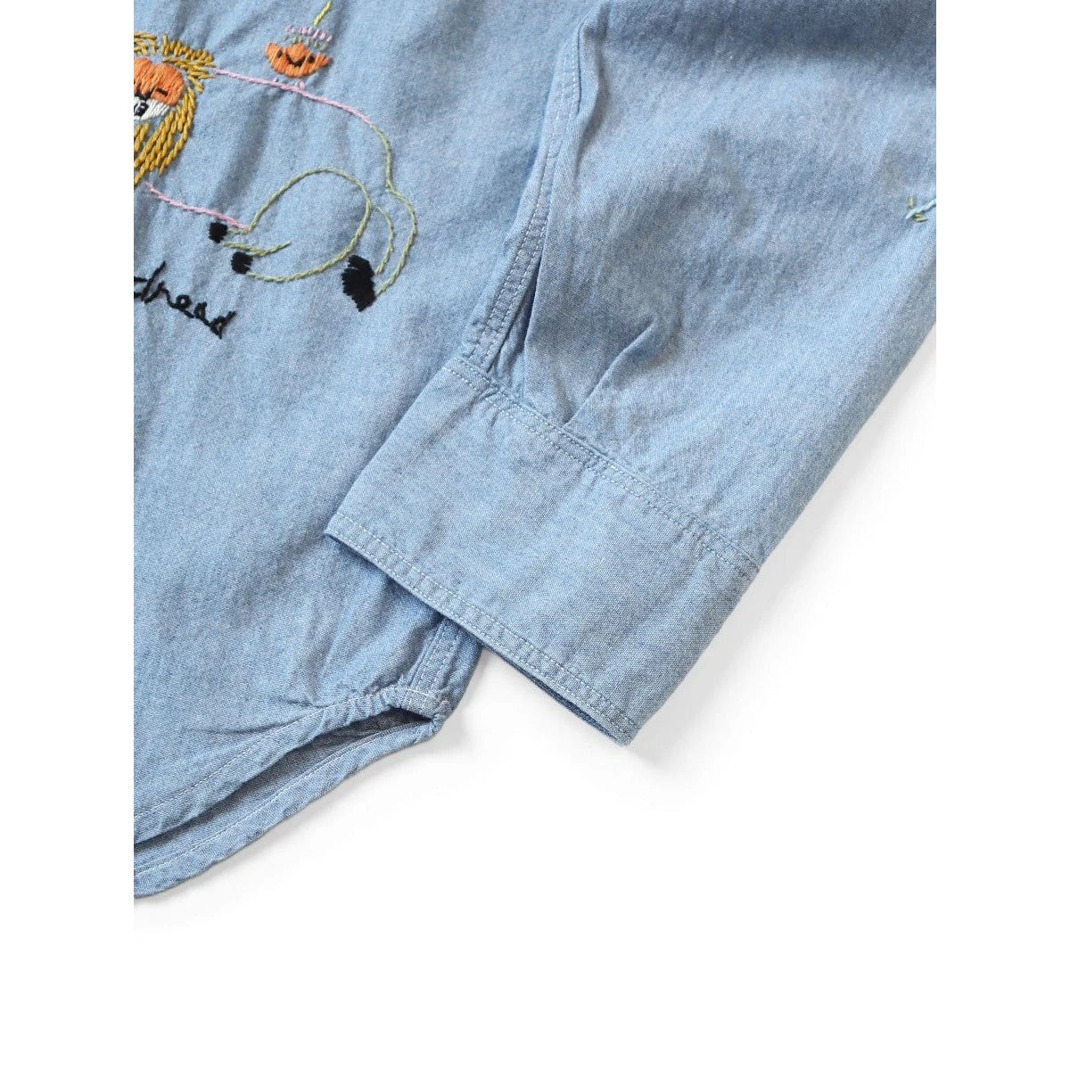Kapital Dungaree Lion Song Embroidery Work Shirt