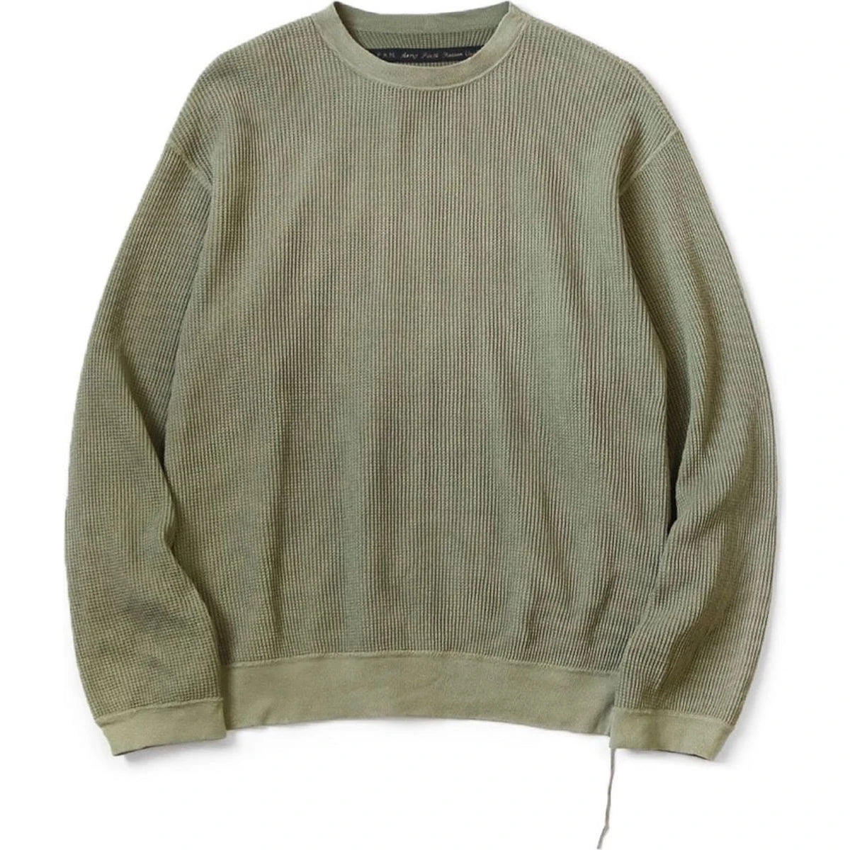 Kapital Eco Waffle Big Crew Sweatshirt | COJP Gallery