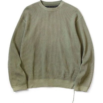 Kapital Eco Waffle Big Crew Sweatshirt