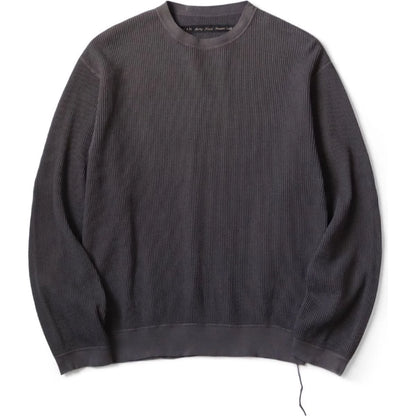 Kapital Eco Waffle Big Crew Sweatshirt