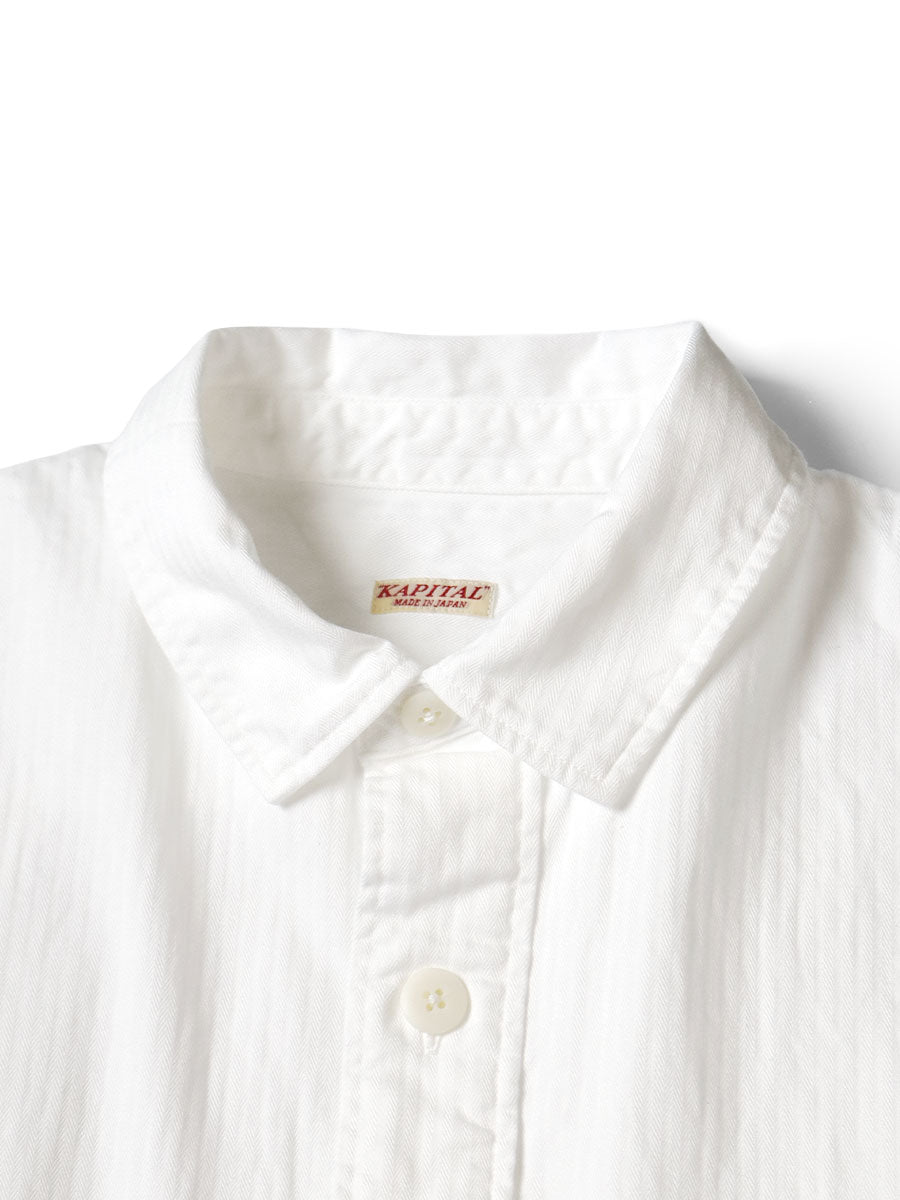 Kapital Herringbone Twill Shirt Anorak