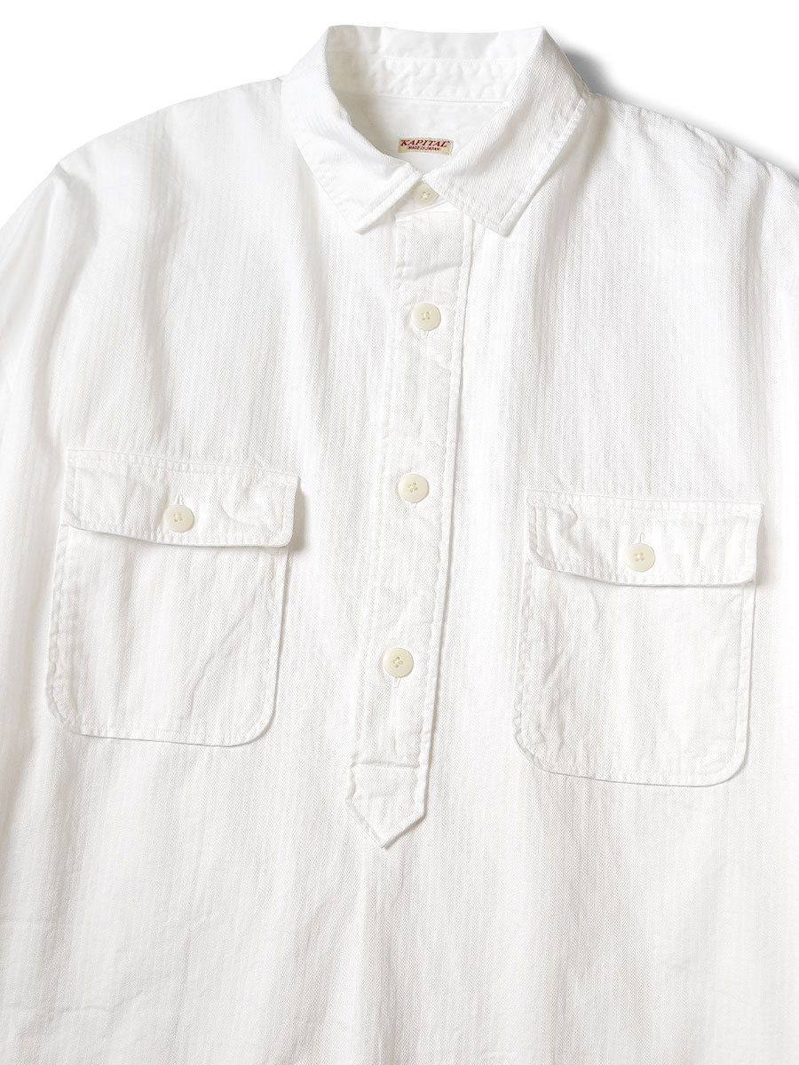 Kapital Herringbone Twill Shirt Anorak