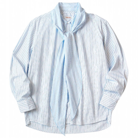 Kapital  Cotton Striped Bowtie Pub Shirt