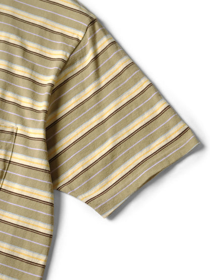 Kapital  Multi-Border Jersey Pennant T-Shirt (3 Flags)