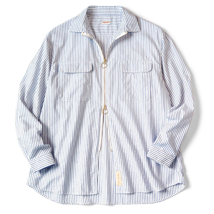 Kapital Oxford Stripe Drizzler Work Shirt