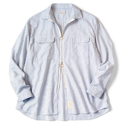 Kapital Oxford Stripe Drizzler Work Shirt
