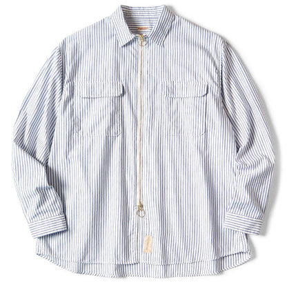 Kapital Oxford Stripe Drizzler Work Shirt