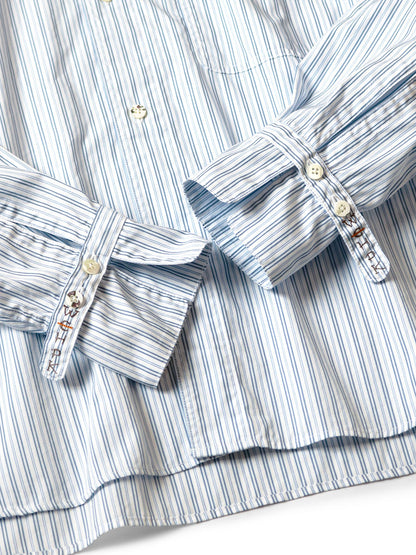 Kapital Cotton Striped Cabin Work Shirt