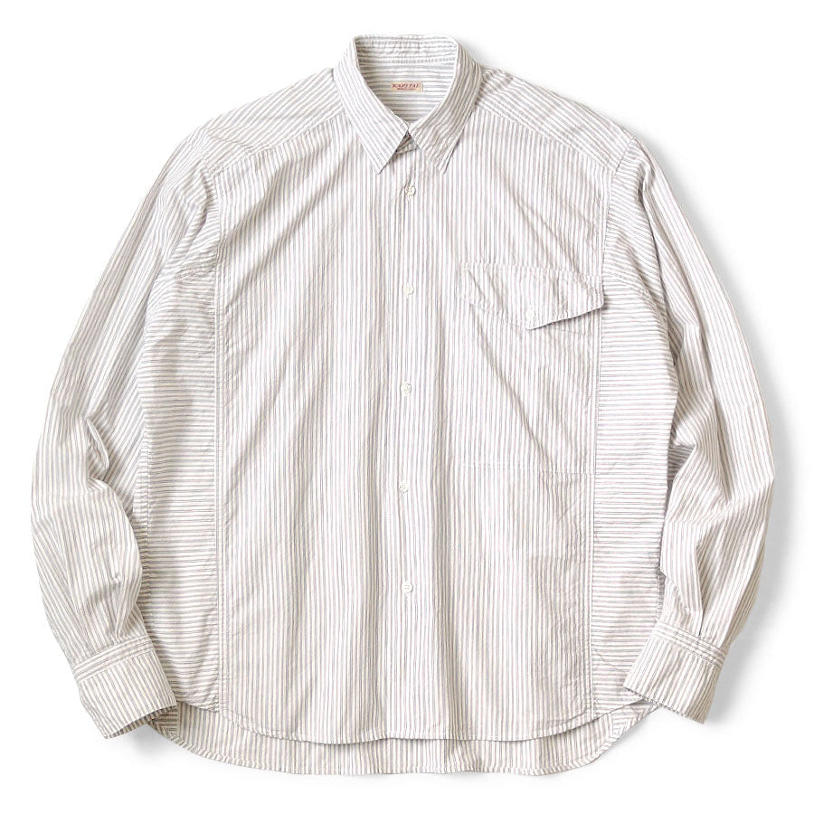 Kapital Cotton Striped Cabin Work Shirt