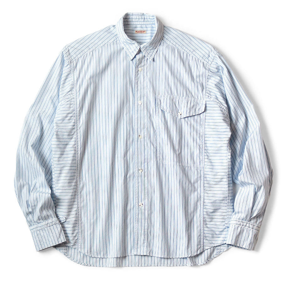 Kapital Cotton Striped Cabin Work Shirt