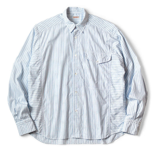 Kapital Cotton Striped Cabin Work Shirt