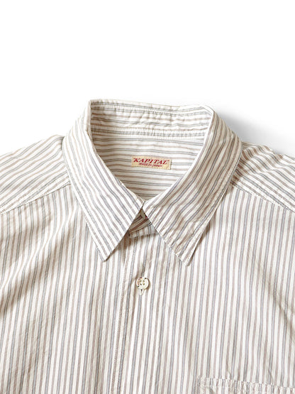 Kapital Cotton Striped Cabin Work Shirt