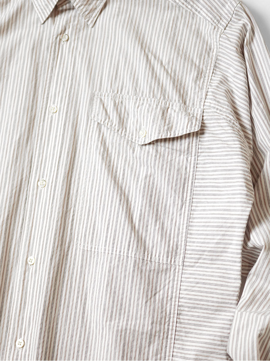 Kapital Cotton Striped Cabin Work Shirt