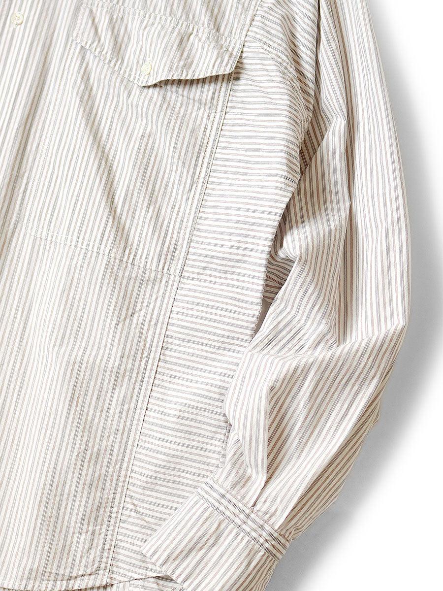 Kapital Cotton Striped Cabin Work Shirt