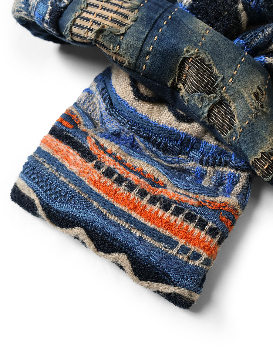 Kapital Boro × Gaudy Knit Kesa Muffler