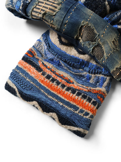 Kapital Boro × Gaudy Knit Kesa Muffler