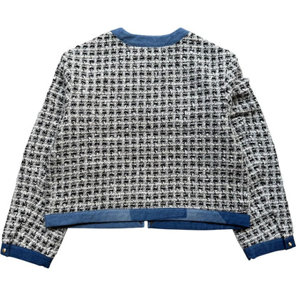 Kapital Fancy Tweed Check Bolero Jacket
