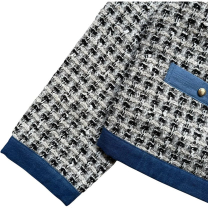 Kapital Fancy Tweed Check Bolero Jacket