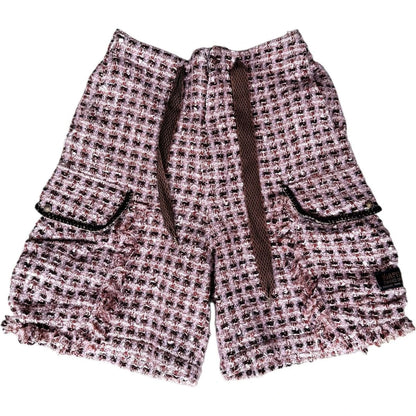 Kapital Fancy Tweed Easy Shorts Pink
