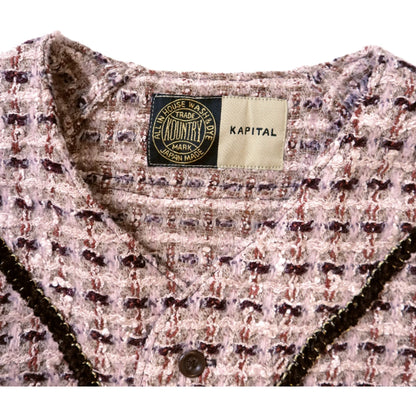 Kapital Fancy Tweed Great Kountry Baseball Shirt