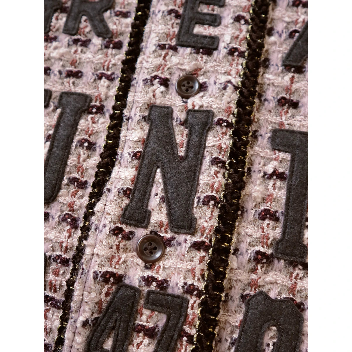 Kapital Fancy Tweed Great Kountry Baseball Shirt