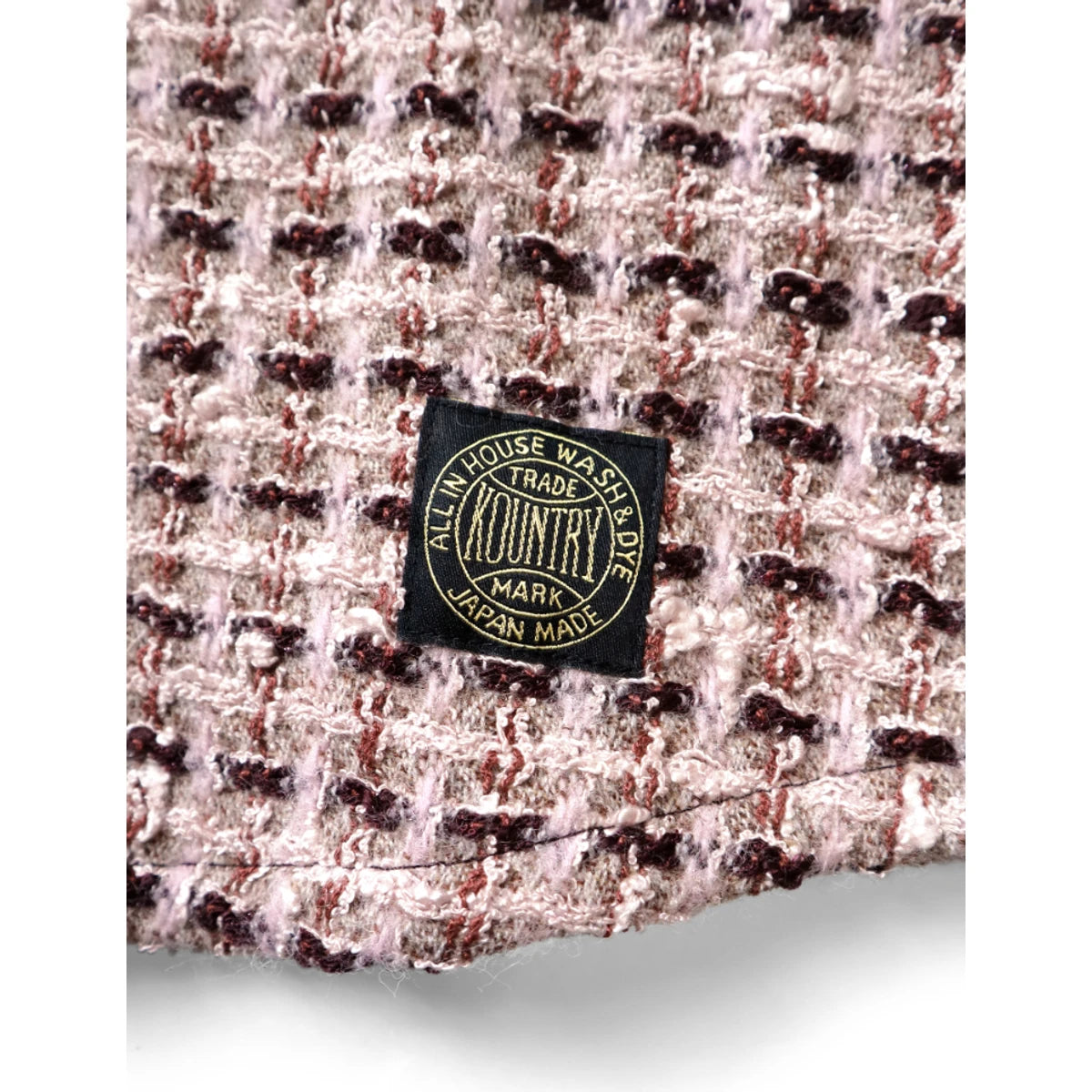 Kapital Fancy Tweed Great Kountry Baseball Shirt
