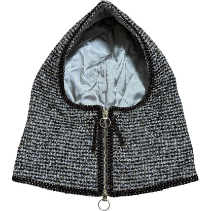 Kapital Fancy Tweed Zip Balaclava Hood