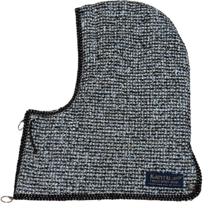 Kapital Fancy Tweed Zip Balaclava Hood