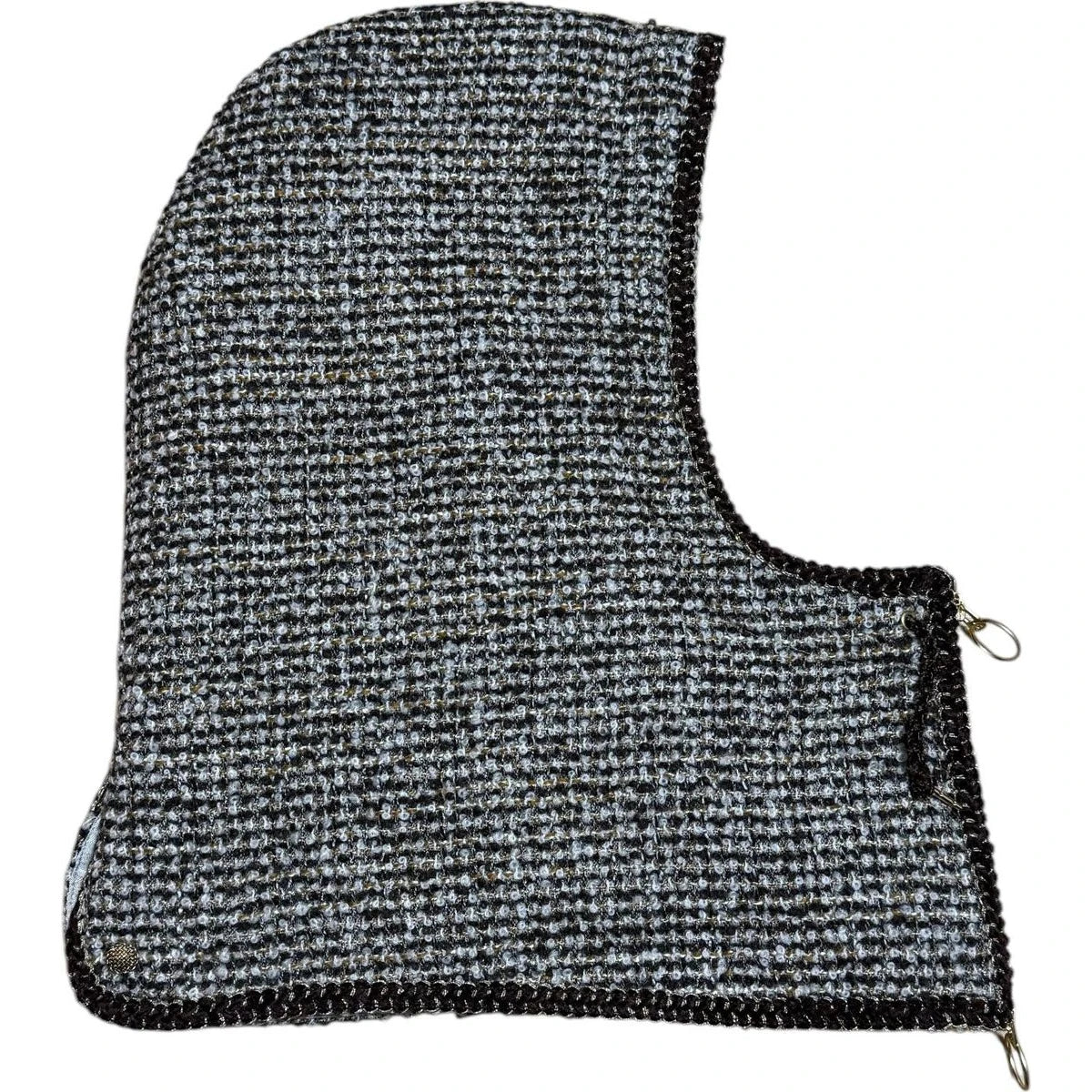 Kapital Fancy Tweed Zip Balaclava Hood