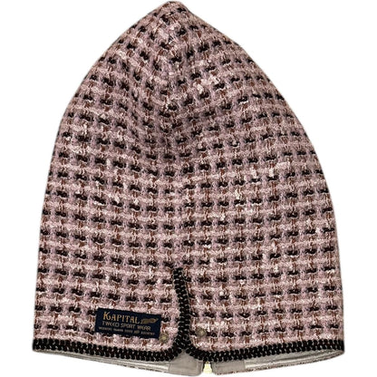 Kapital Fancy Tweed Zip Balaclava Hood