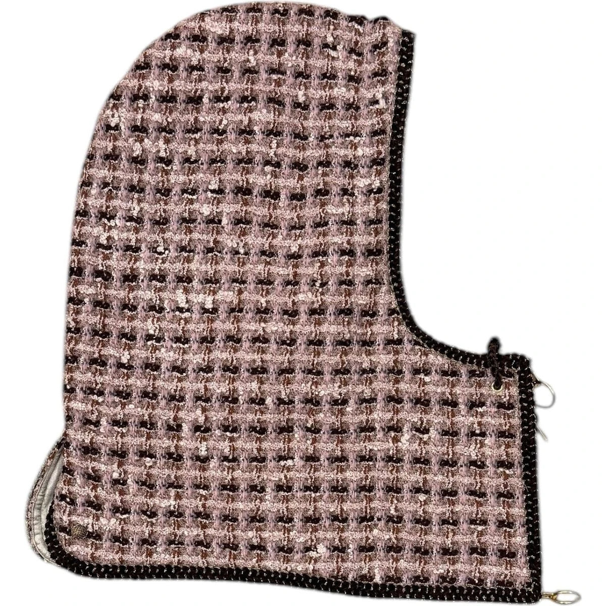 Kapital Fancy Tweed Zip Balaclava Hood