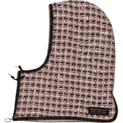 Kapital Fancy Tweed Zip Balaclava Hood
