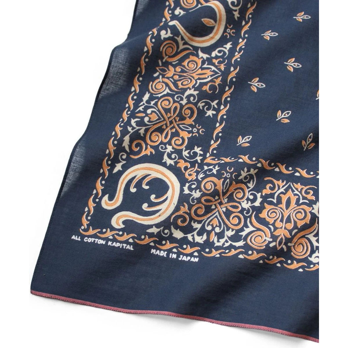 Kapital Fastcolor Selvage Bandana (Antler Naja) 20x20