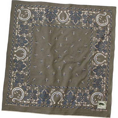 Kapital Fastcolor Selvage Bandana (Antler Naja) 30 X 30