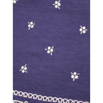 Kapital Fastcolor Selvedge Bandana (Escargot Flower) 20×20