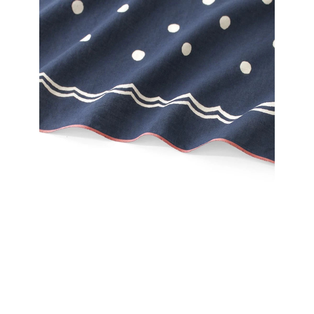 Kapital Fastcolor Selvage Bandana (Polka Dots) 30×30