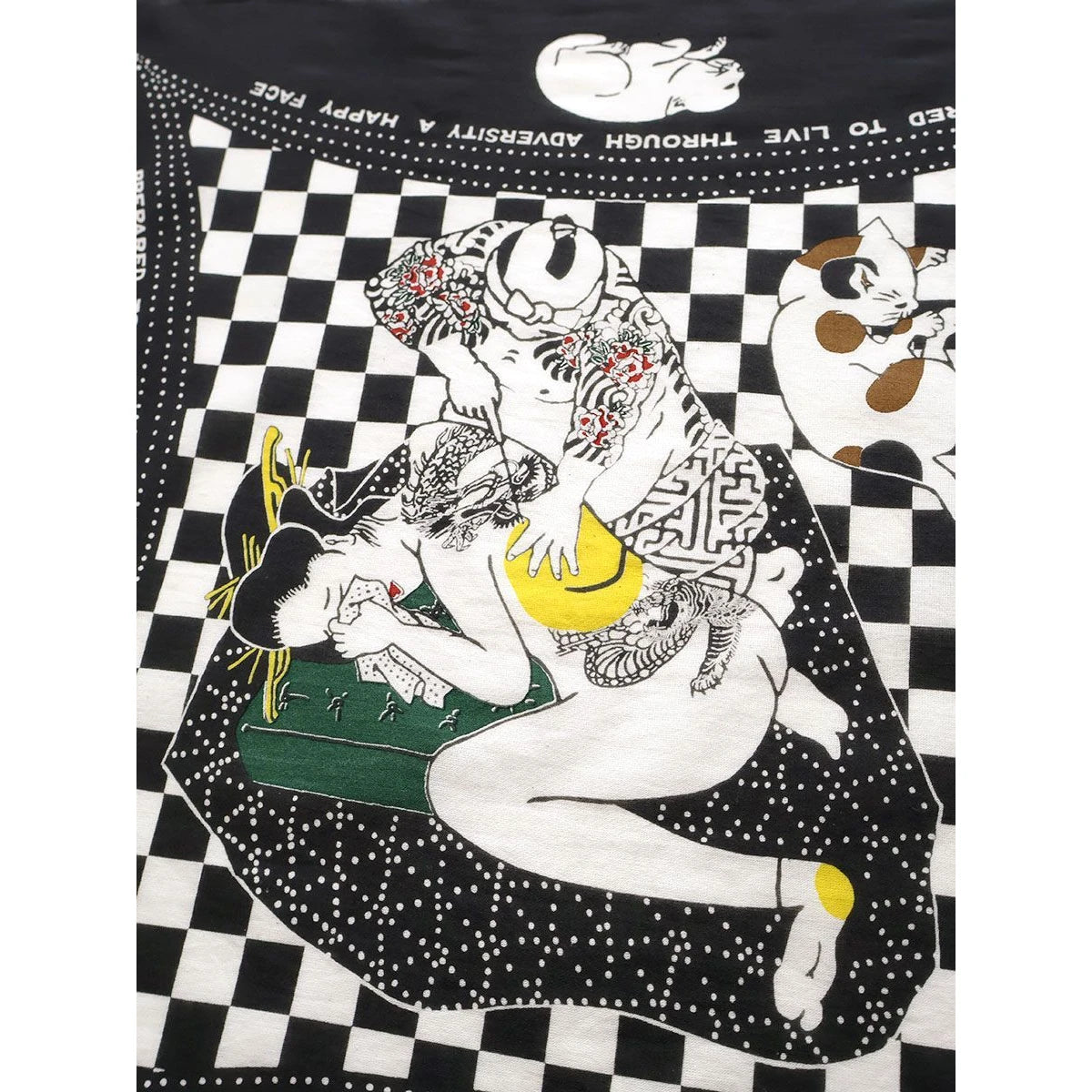 Kapital Fastcolor Selvage Bandana (Rainbowy No Woman No Cry)