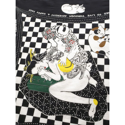 Kapital Fastcolor Selvage Bandana (Rainbowy No Woman No Cry)