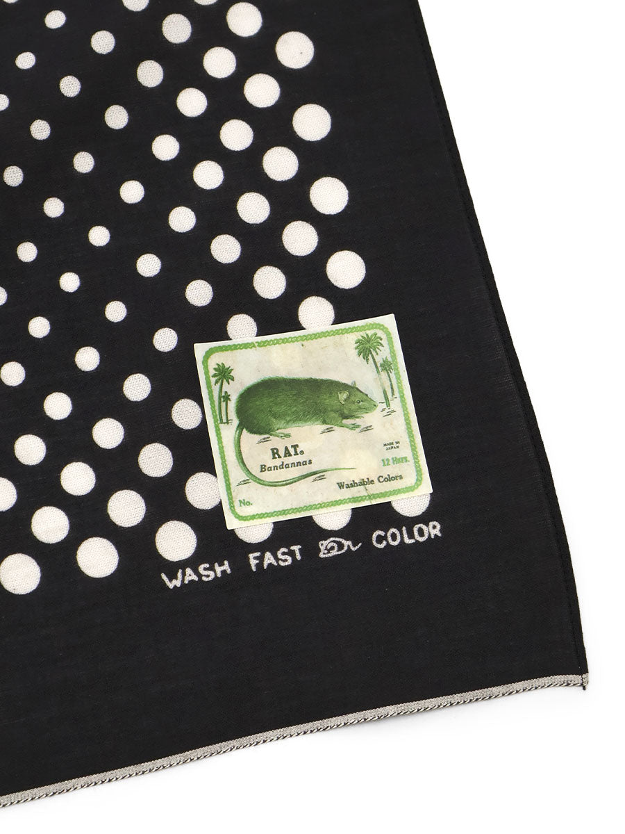 Kapital Fastcolor Selvedge Bandana (Twin Hibiscus)