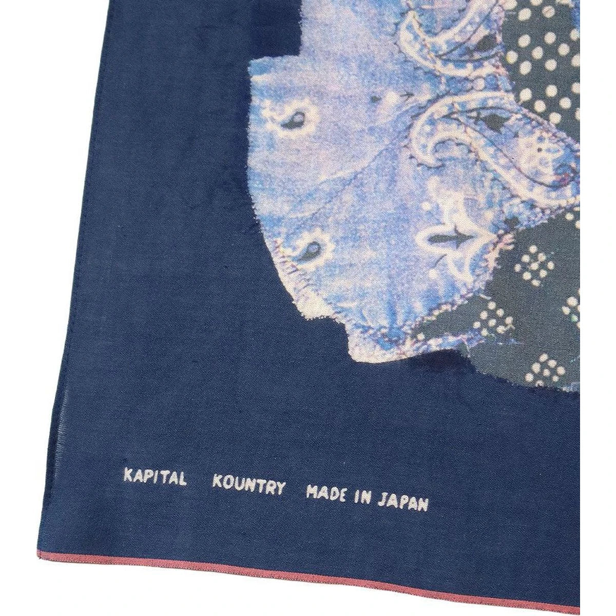 Kapital Fastcolor Selvedge Bandana (Bandana Boro)