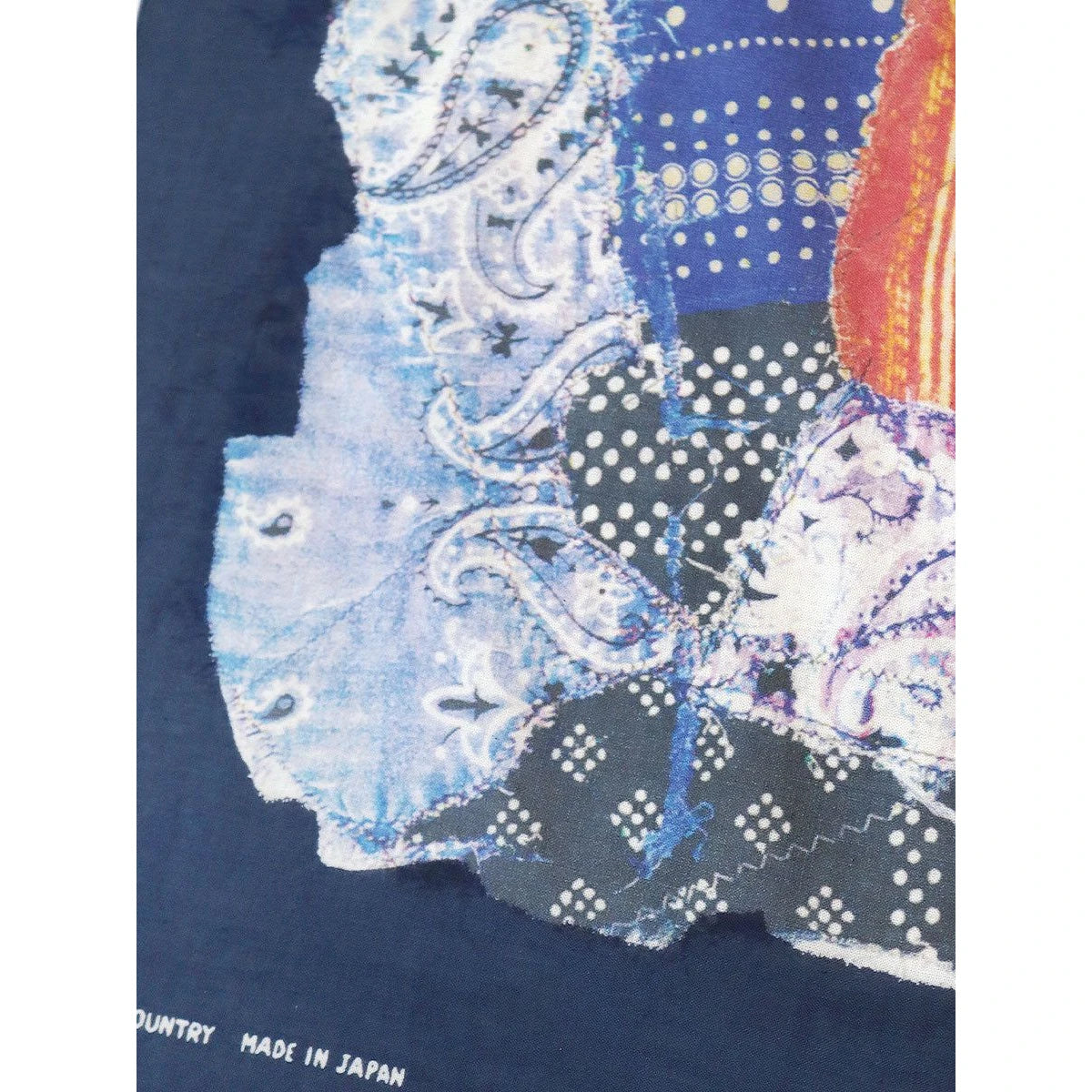Kapital Fastcolor Selvedge Bandana (Bandana Boro)
