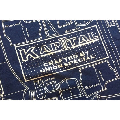 Kapital Fastcolor Selvedge Bandana (Barbie Pattern Union Special)