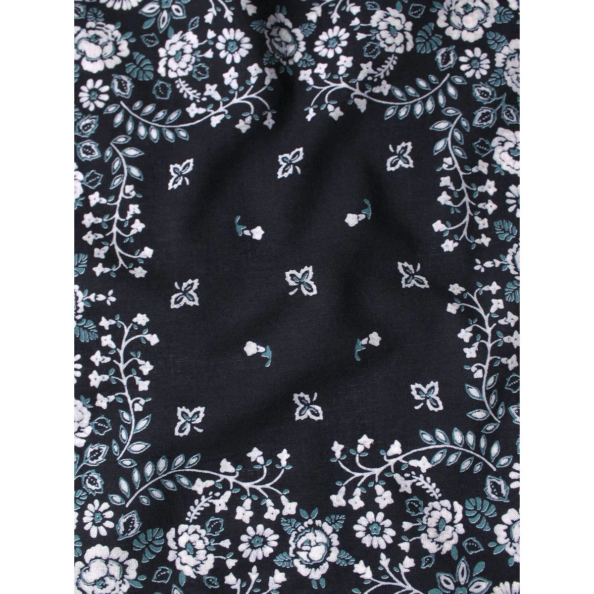 Kapital Fastcolor Selvedge Bandana (Churchill Garden) 15x15