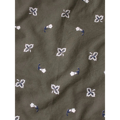 Kapital Fastcolor Selvedge Bandana (Churchill Garden) 30x30