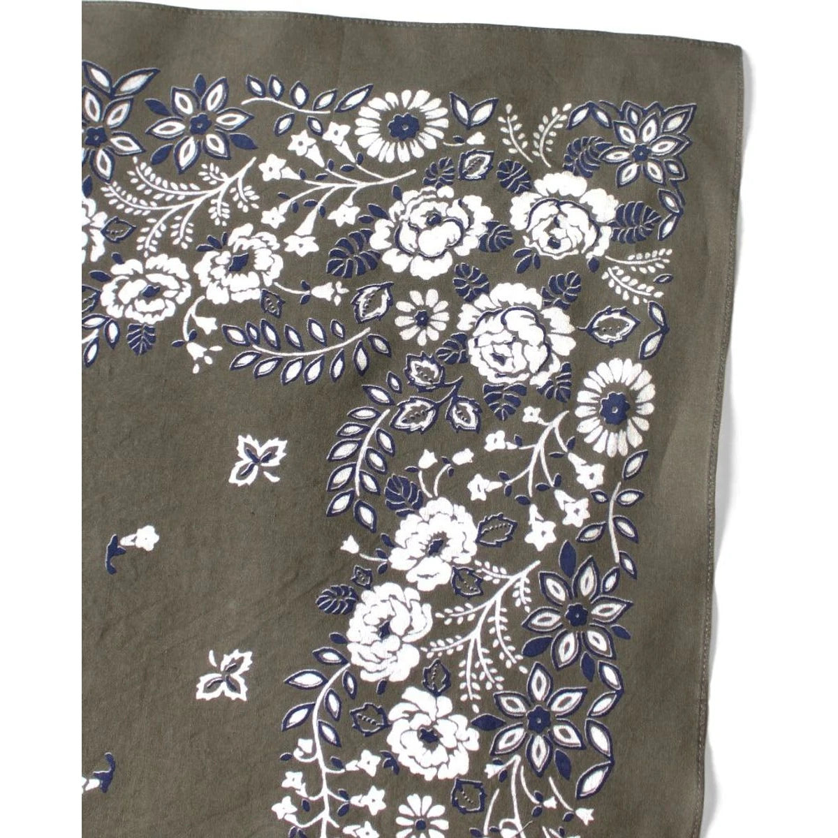 Kapital Fastcolor Selvedge Bandana (Churchill Garden) 30x30