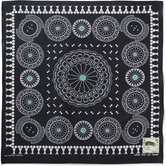 Kapital Fastcolor Selvedge Bandana (Concho)