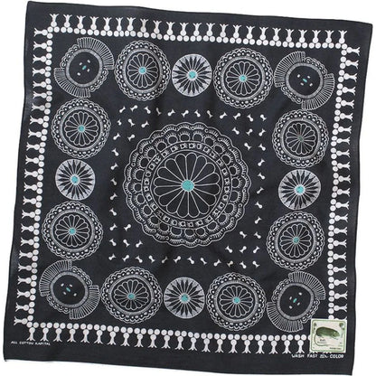 Kapital Fastcolor Selvedge Bandana (Concho)