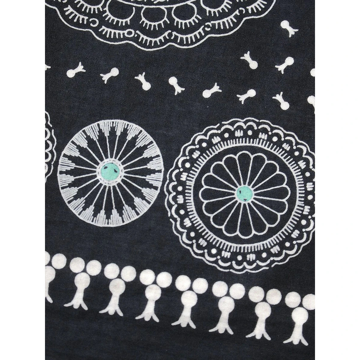 Kapital Fastcolor Selvedge Bandana (Concho)