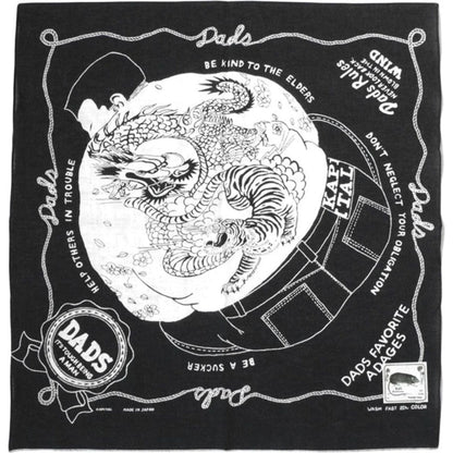 Kapital Fastcolor Selvedge Bandana (DAD)