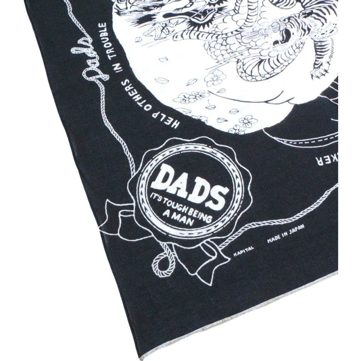 Kapital Fastcolor Selvedge Bandana (DAD)